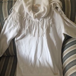 Michael Kors White Shall Type Sweater